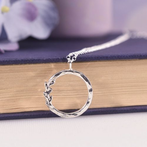Handmade Sterling Silver Vine Necklace