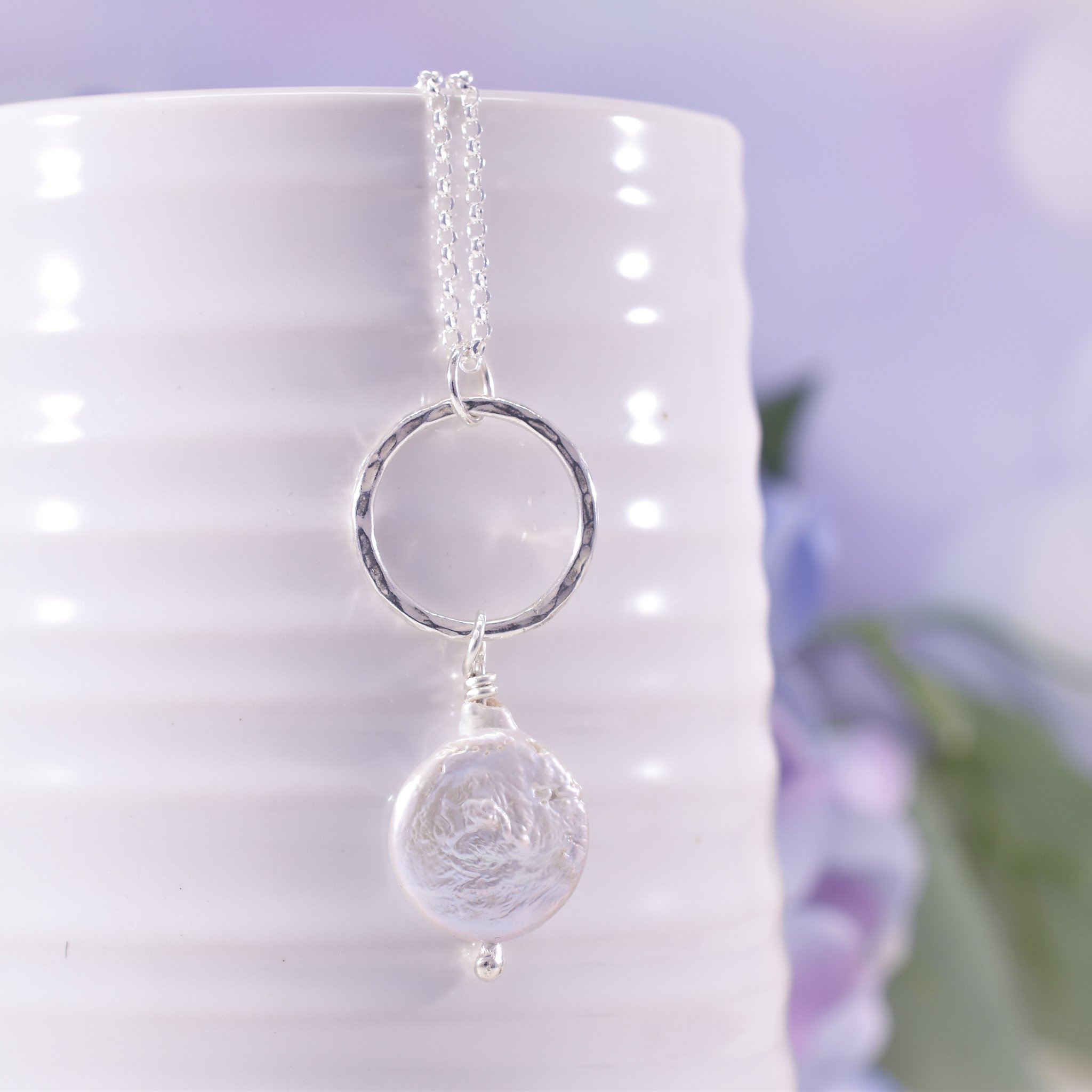 Serenity Silver Necklace