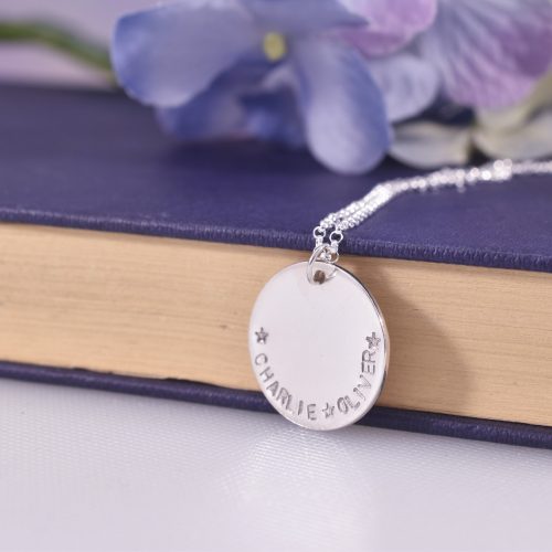 Handmade Sterling Silver Name Necklace