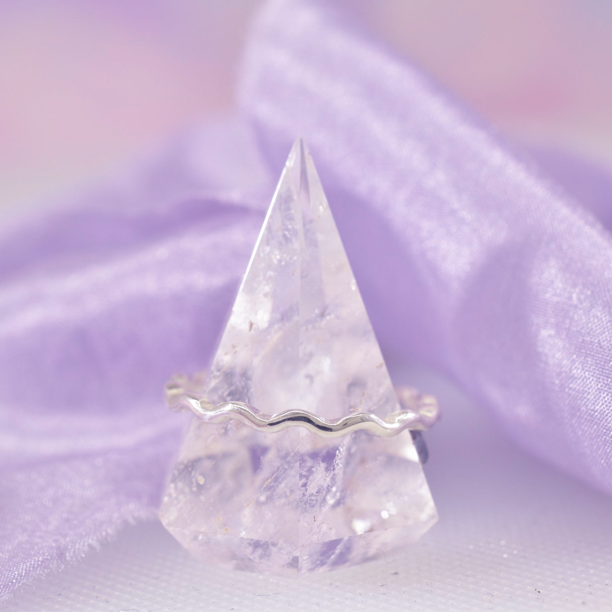 Handmade Sterling Silver Wiggle Ring