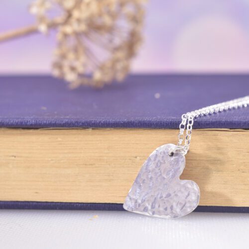 Sterling Silver Cherish Heart Necklace