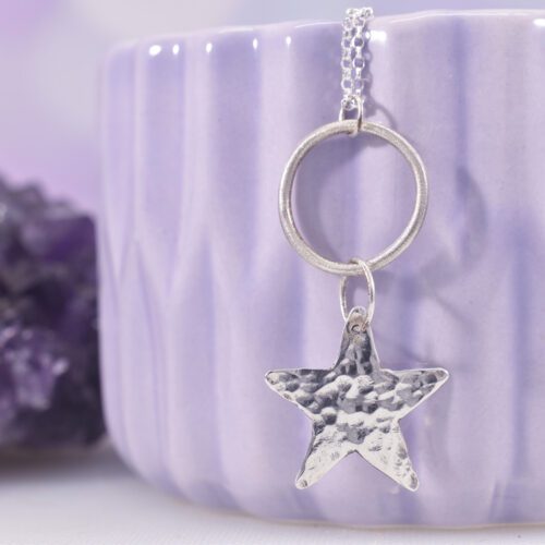 Sterling Silver Stardust Long Necklace