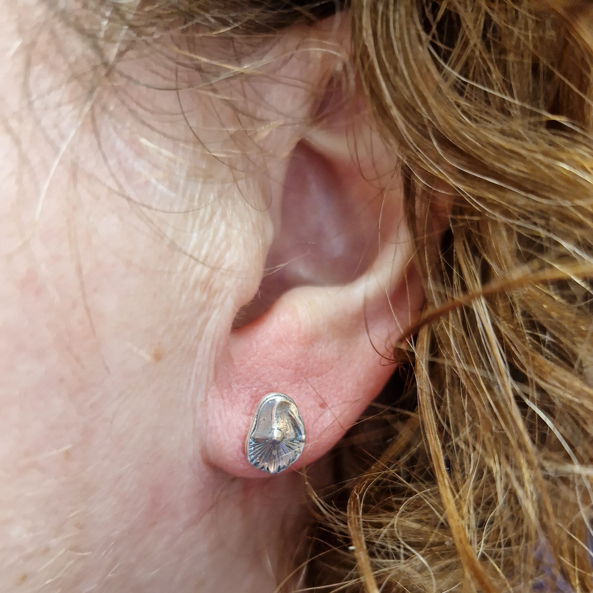 Sterling Silver Christmas Gonk Stud Earrings - Image 4
