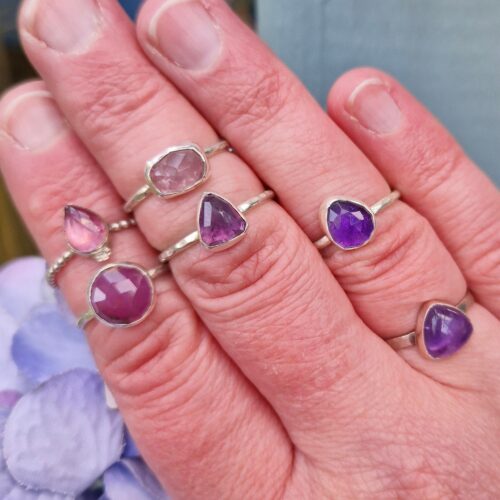 Sterling Silver Dusk Dreams Rings