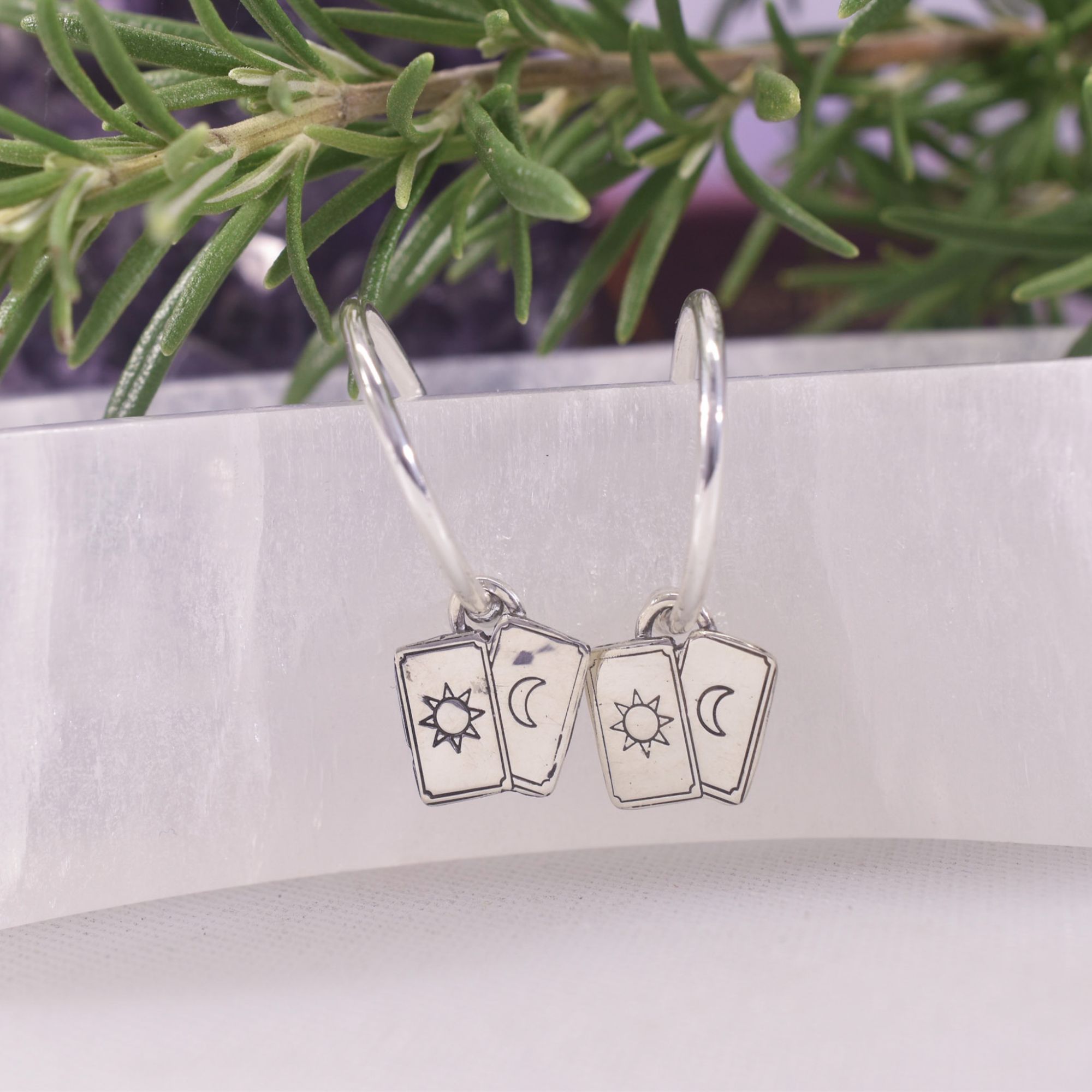 Sterling Silver Tarot Tales Earrings - Image 2