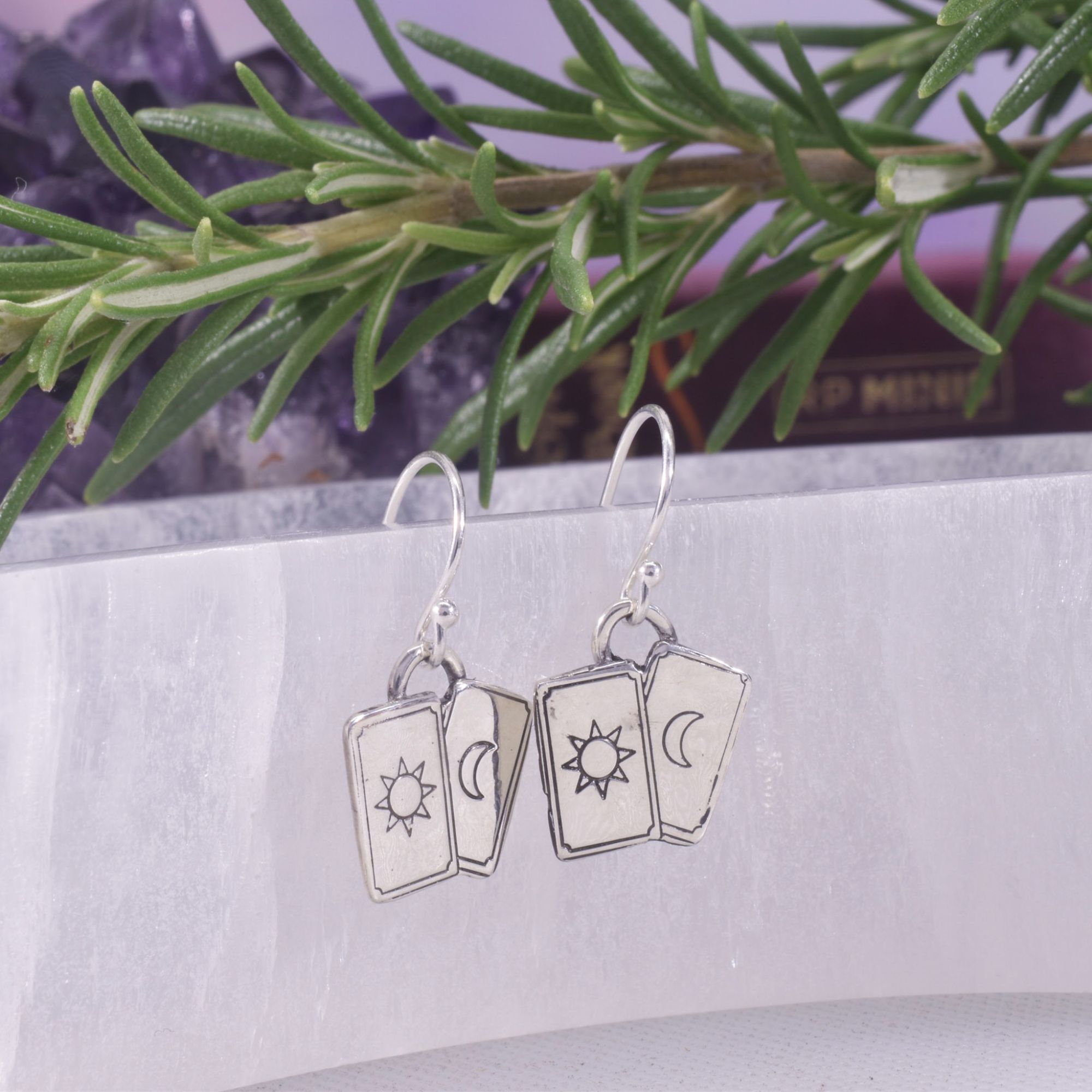 Sterling Silver Tarot Tales Earrings - Image 3