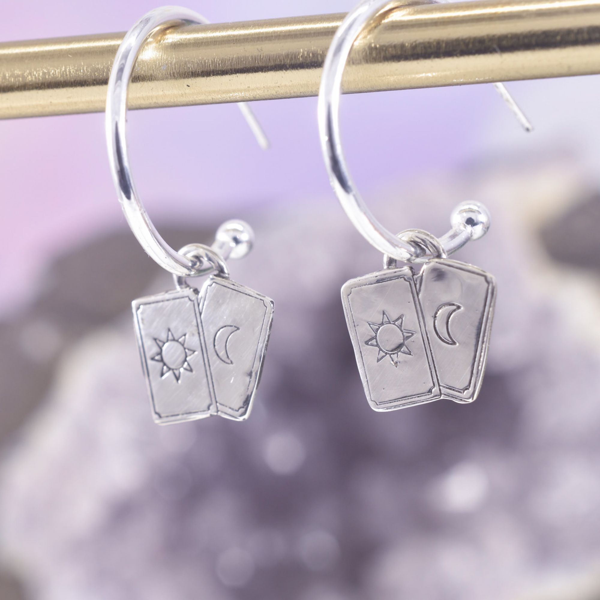 Sterling Silver Tarot Tales Earrings - Image 4