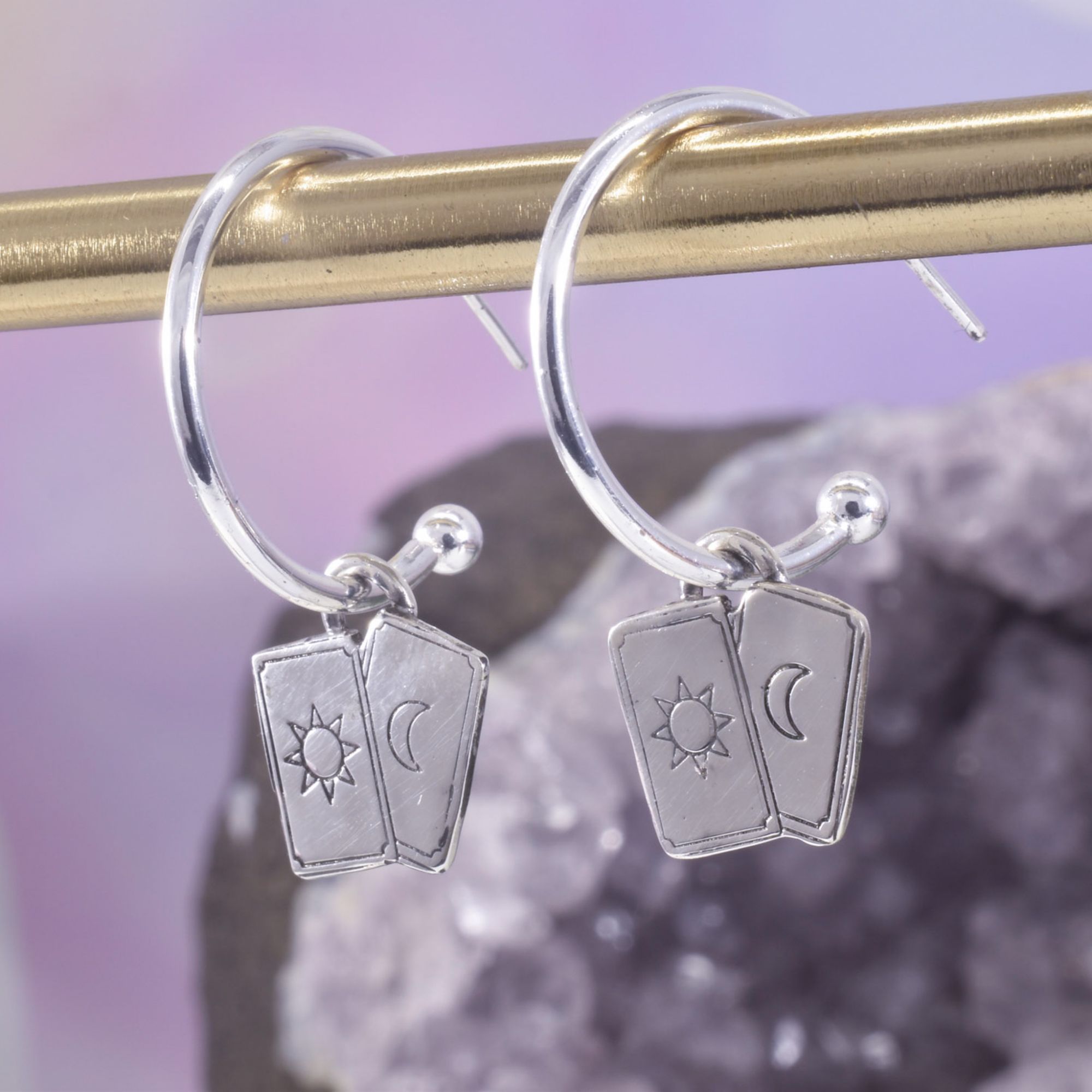 Sterling Silver Tarot Tales Earrings - Image 5