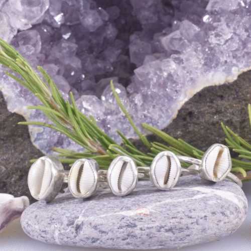 Cowrie Shell Rings